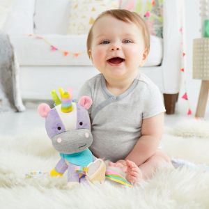 Мека играчка с чесалки за зъбки - Еднорог