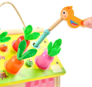 8 в 1 Дървена Montessori Къща за игра