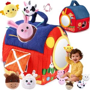 Интерактивна сензорна мека играчка - ферма с животни
